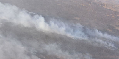 آتش‌سوزی بخش عراقی هورالعظیم عامل دود غلیظ در اهواز