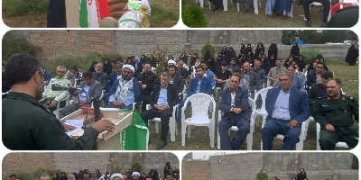 برگزاری مراسم گرامیداشت هفته دفاع مقدس در شهرستان انگوت اردبیل