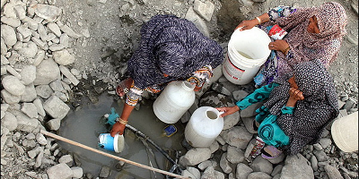 کمبود آب شرب در روستای رودخور استان فارس