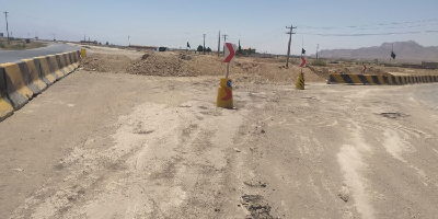 درخواست احداث ورودی ایمن در روستای شاهرخ‌آباد کرمان